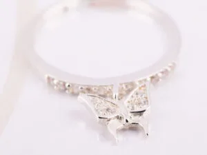 ANILLO DE PLATA MARIPOSA
