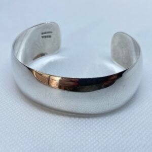 BRAZALETE PLATA ANCHA LISO