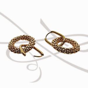 ARETES CIRCULAR DORADO MIYUKI