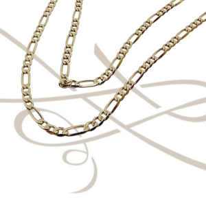 CADENA ORO 10K CARTIER DIAMANTADA