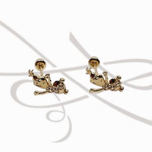 DORMILONA ORO 10K ZIRCONIA OLAF