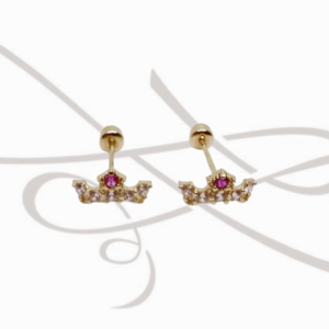 DORMILONA ORO 10K ZIRCONIA CORONA