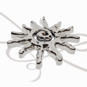 DIJE PLATA ELECTROFORMADO SOL